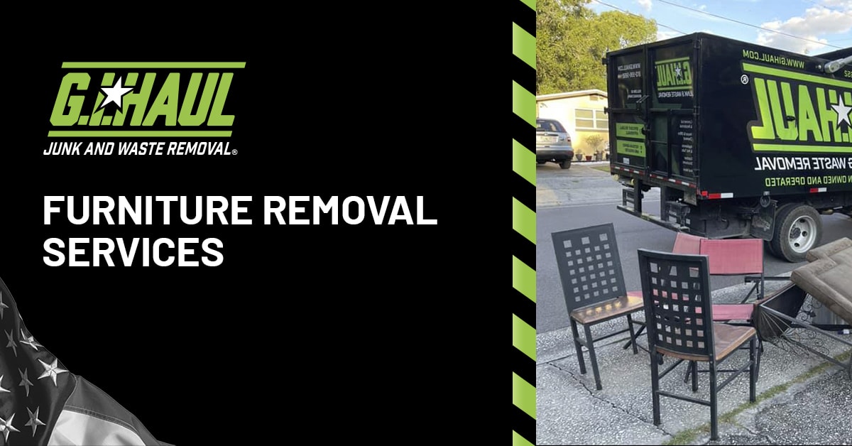 Furniture Removal & Couch Disposal Near You G.I.HAUL Cincinnati, OH