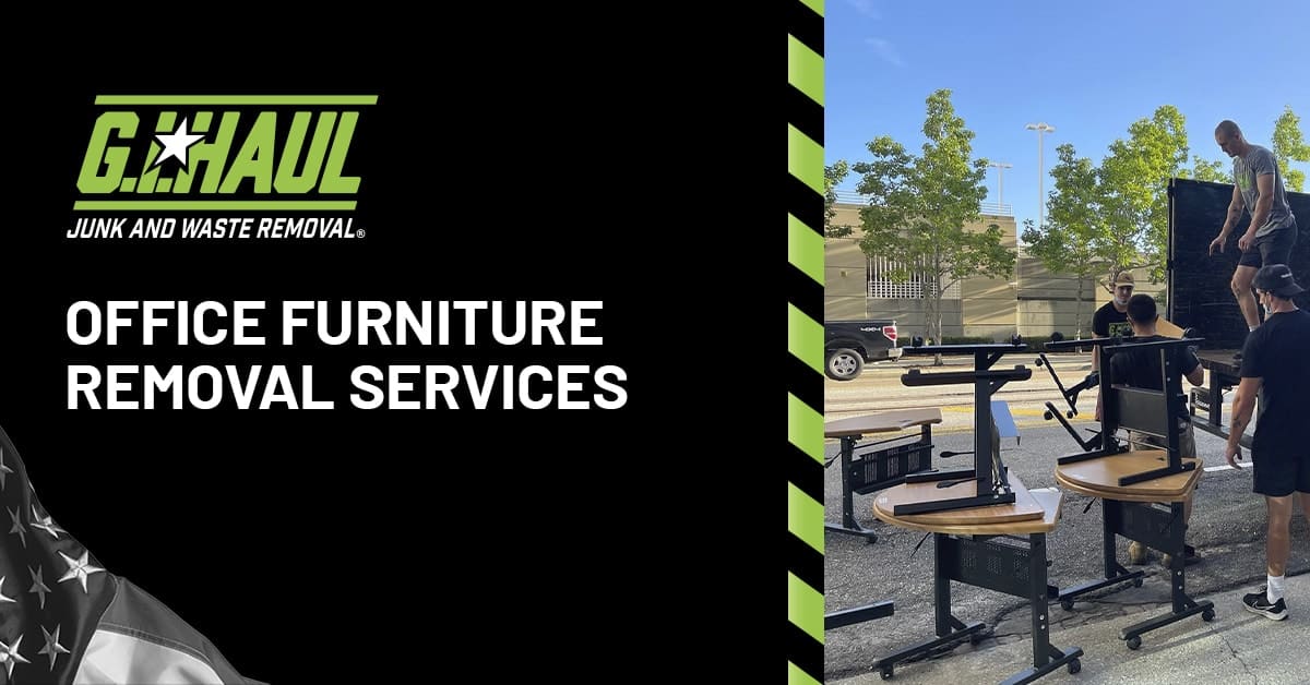 Book Your Office Furniture Removal Services G.I.HAUL Junk Removal
