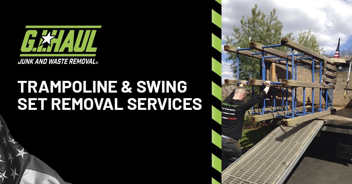 Trampoline & Swing Set Removal Services | Reclaim Your Backyard
