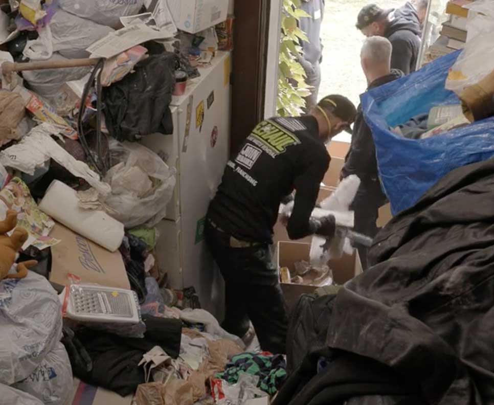 gihaul cleaning out hoarder's home in pittsburgh